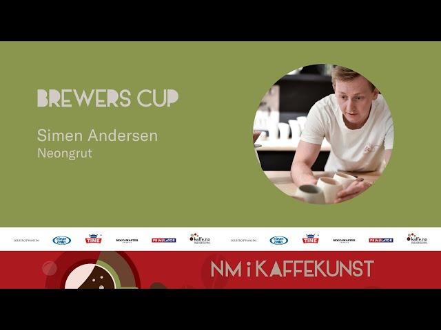 Simen Andersen - Brewers Cup Open Service NM 2023