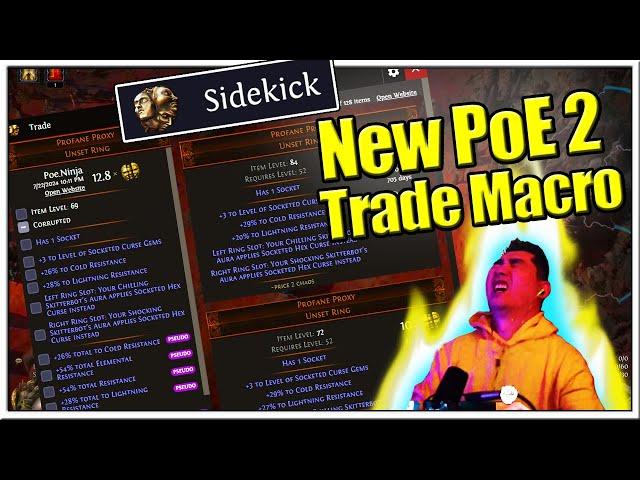 New Trade Macro Tool - Sidekick