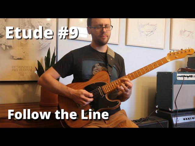 Etude 9 for solo guitar - Alex Goodman