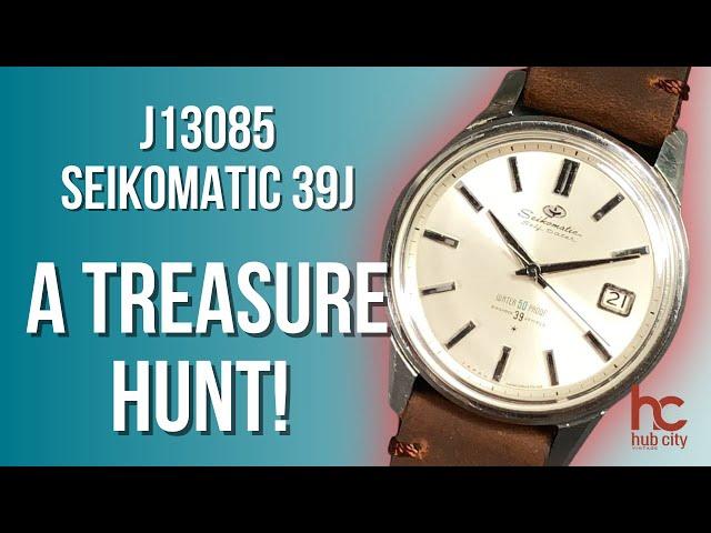 J13085 Seikomatic 39j: A Treasure Hunt!