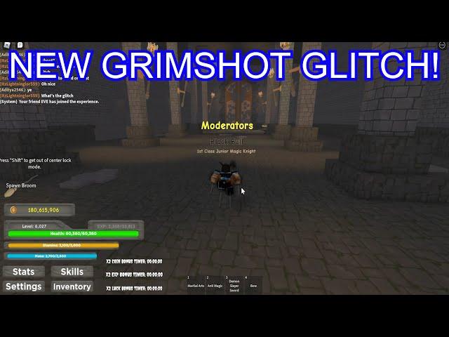 New Game-Breaking Glitch! (OP!) | Black Clover Kingdom Grimshot Roblox