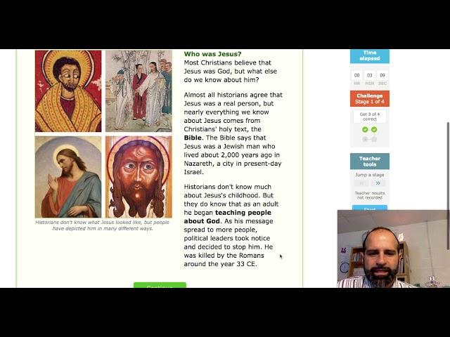 Origins of Christianity Mr. Ruhl's social studies