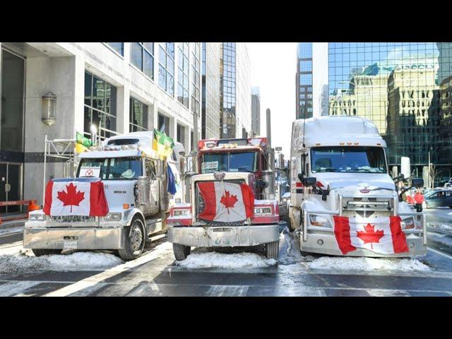 Truckers, Protesters Paralyze Downtown Ottawa