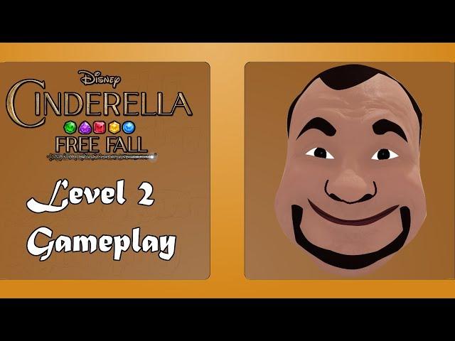 Disney's Cinderella Free Fall Level 2 Finished Gameplay #2 myGameHeaven