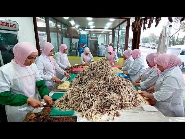 Norin from horse meat I NORIN CITY I Uzbek national dish Norin l Tashkent street food