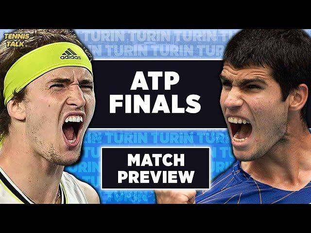 Zverev vs Alcaraz | ATP Finals 2024 | Tennis Preview & Prediction