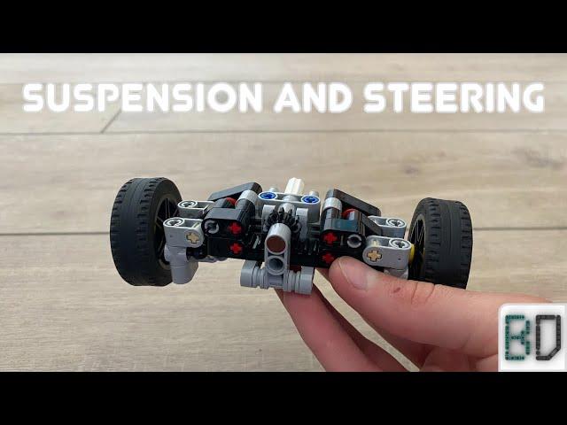Ultra Compact Suspension And Steering V2 | Lego Technic