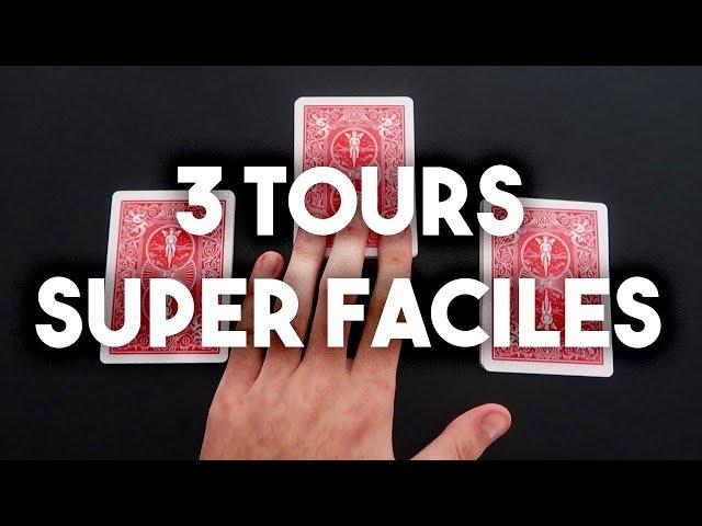 3 TOURS DE MAGIE FACILES A FAIRE TOUT DE SUITE