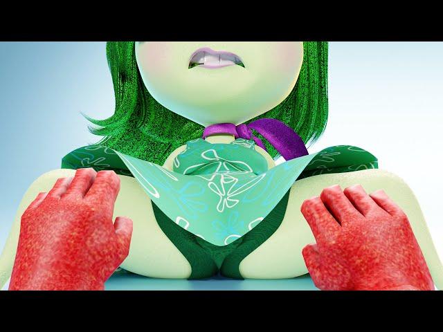 ANGER Controls DISGUST from Inside?! - "Inside Out 2" Animation