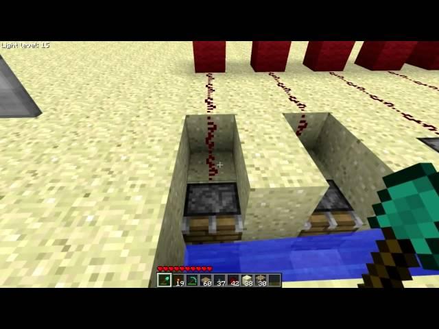 Minecraft - Combination Lock Tutorial (Simple, Compact Water-Based Lock)