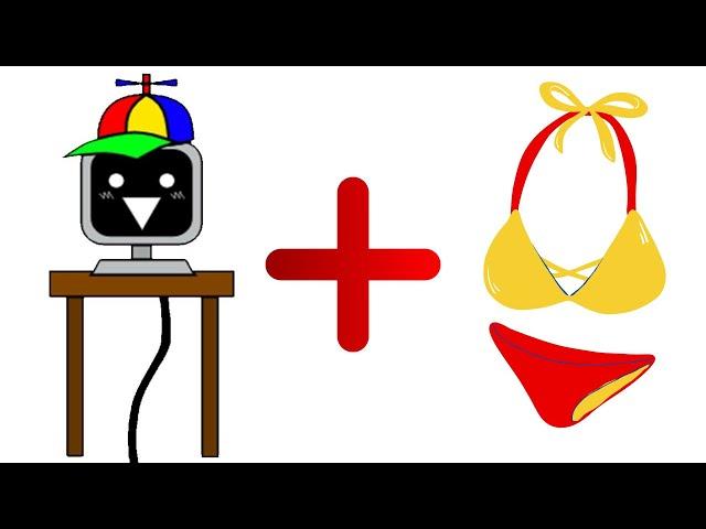  Mr. Fan Computer + Swimsuit = Incredibox Sprunki Animation | Gray x Wenda Sus Meme Compilation