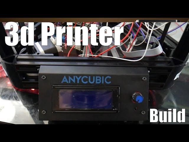 Anycubic Kossel Delta 3d Printer Build