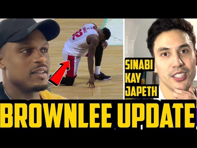 GINEBRA JUSTIN BROWNLEE INJURY UPDATE | SEMERAD MAY SINABI KAY JAPETH AGUILAR