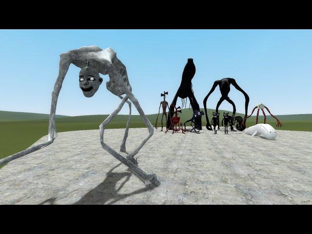 COUNTRY ROAD CREATURE VS TREVOR HENDERSON CREATURES!! Garry's Mod Sandbox