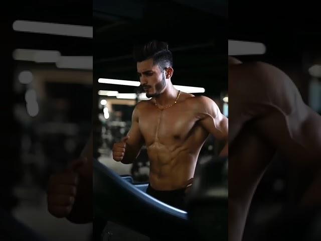 Gym attitude status | @sam_khan #bodybuilder #gym #workout #short #video | gajni_bhai_modeller