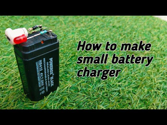 how to make small battery charger || @inventor100m