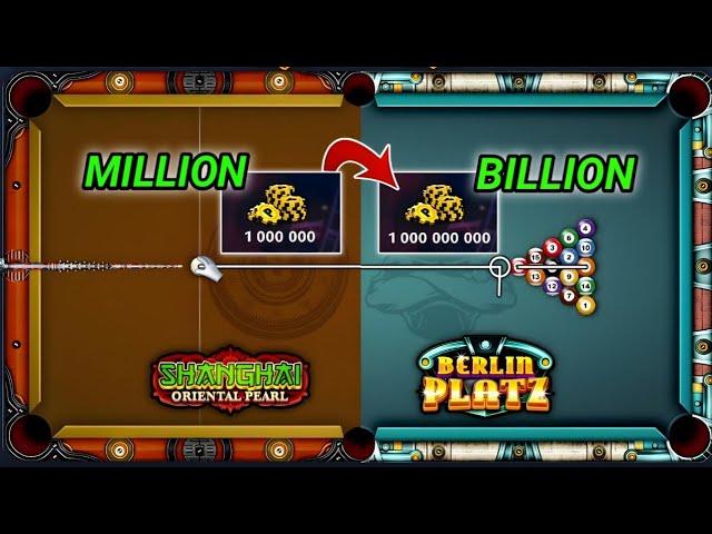 1 Billion = One Video | MILLION TO BILLION -  8 ball pool - unknown gamer 8bp