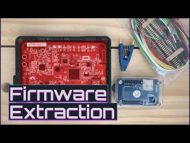 Extracting Firmware from Embedded Devices (SPI NOR Flash) 