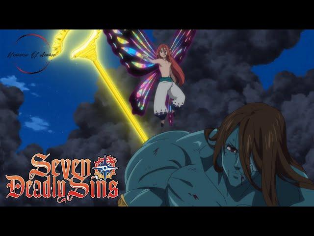 Meliodas VS Gloxinia & Drole FULL FIGHT SCENE | Seven Deadly Sins | Nanatsu no Taizai