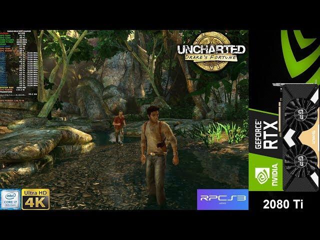 Uncharted Drake's Fortune 4K RPCS3 Emulator | RTX 2080 Ti | i9 9900K 5.1GHz