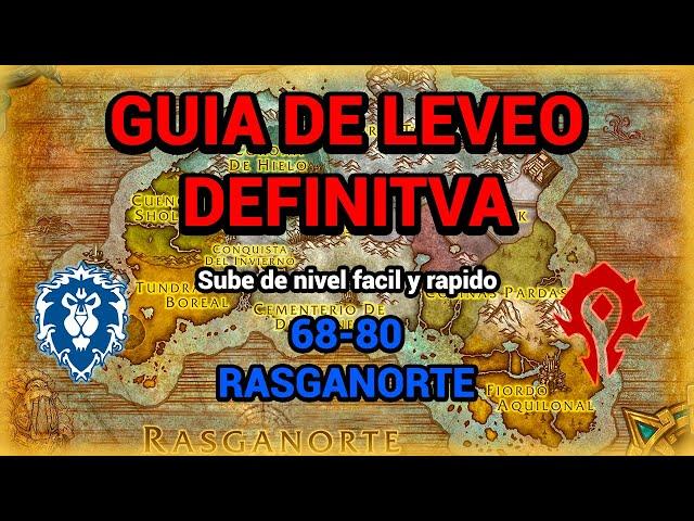 GUIA LEVEO 68-80! SUBE RÁPIDO EN WOTLK CLASSIC!!