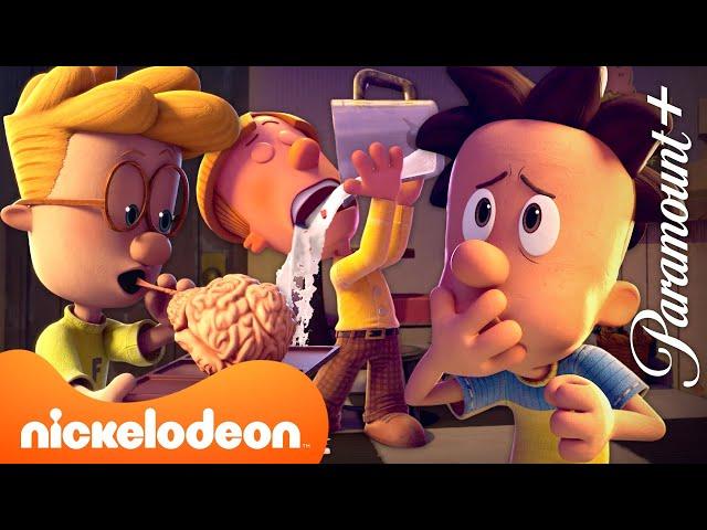 Big Nate's Gross Food Marathon For 15 MINUTES!  | Nicktoons