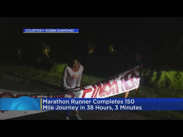 Marathon Runner Completes 150 Mile Journey