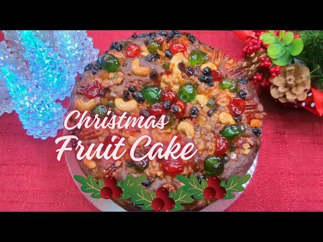  Festive Fruit Cake for Christmas  | Easy & Delicious Recipe!