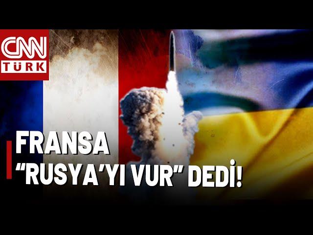 SON DAKİKA  Fransa Ukrayna'ya: "Rusya'yı Fransız Füzesiyle Vurabilirsin" Dedi!