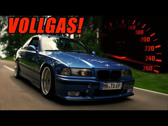 E36 328i TOPSPEED JAGD!