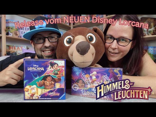 Release Disney Lorcana Himmelsleuchten - Komplettes Display + Schatzkiste #lorcana