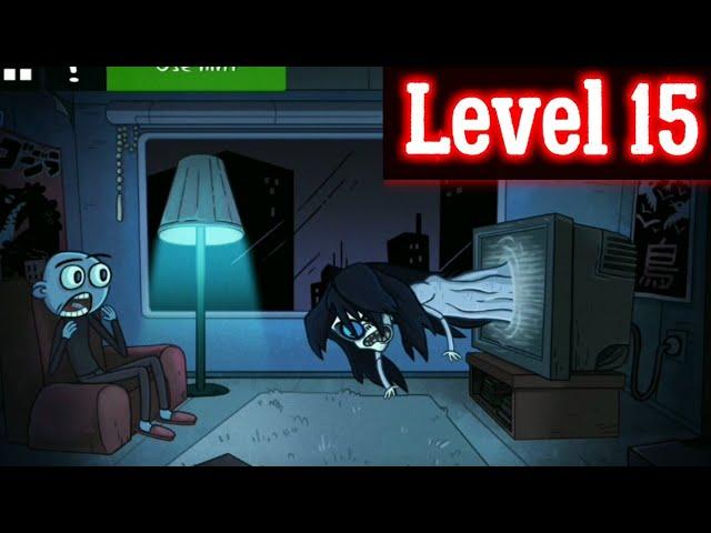 Troll Face Quest Horror 2 Level 15 Solution hint walkthrough