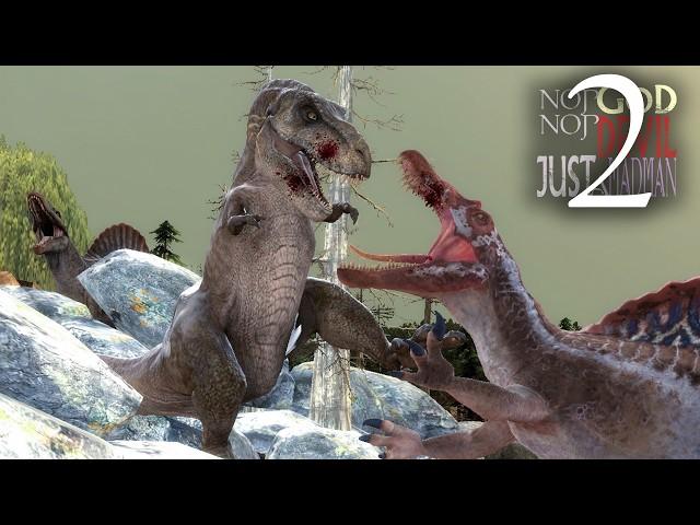 Spinosaurus vs Tyrannosaurus rex "The Prequal" (FULL ANIMATION) Chapter 1 - Episode 2