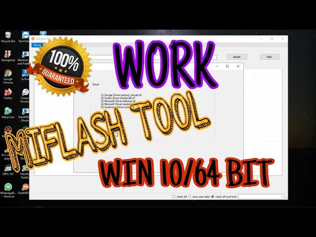 CARA INSTALL MIFLASH 2017.4.25.0 DI WIN10/64BIT 100% WORK