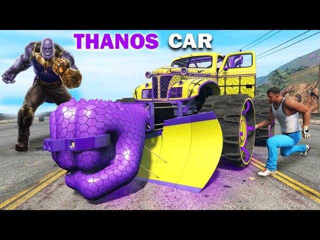 Franklin Stealing Thanos Strongest Car in GTA 5 ! | Techerz