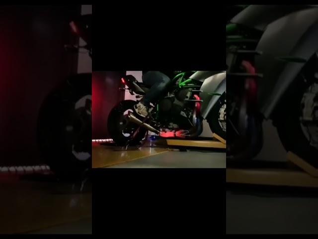 Kawasaki Ninja H2R Dyno Run  #shorts