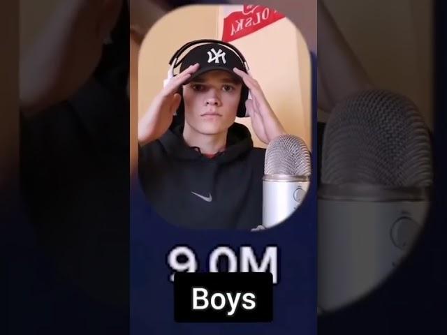 GIRLS V BOYS ASMR MEME VIDEO