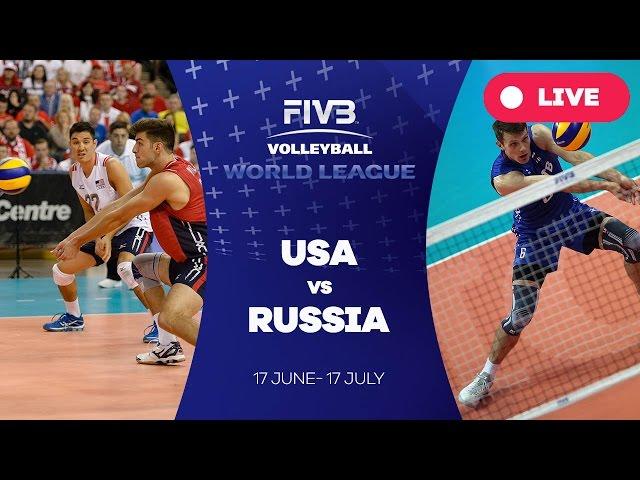 United States v Russia - Group 1: 2016 FIVB Volleyball World League