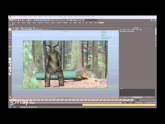 The making of "Gloam" - V-Ray for Maya tutorial by David Elwell