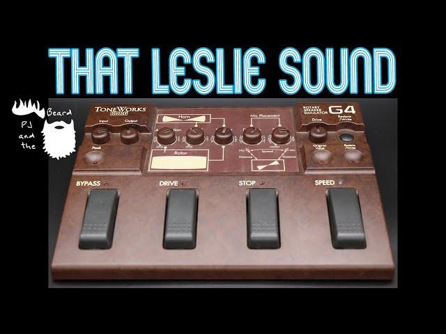 The Toneworks G4 Rotary Speaker Simulator by Korg - That Leslie Sound Series