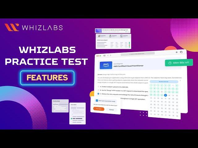 Features of Whizlabs Practice Tests: Ace Your Exams with Whizlabs Practice Tests | Whizlabs