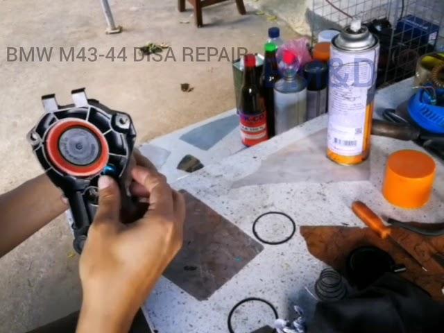 (Diaphragm) (Membrane) DISA repair  BMW M43, M43TU,M44 (ซ่อมวาวล์ DISA M43M44)​