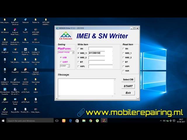 Any MTK  Smartphone IMEI Repair   How To Use IMEI & SN Writer Tool 100%