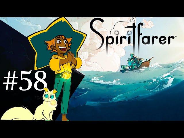 Spiritfarer  Берег Флотсам - плавучий город из конейнеров с цинком  Прохождение на русском  #58