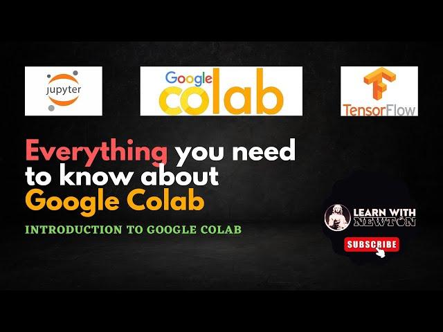 1 - Introduction to Google Colab | The Ultimate Guide to Google Colab