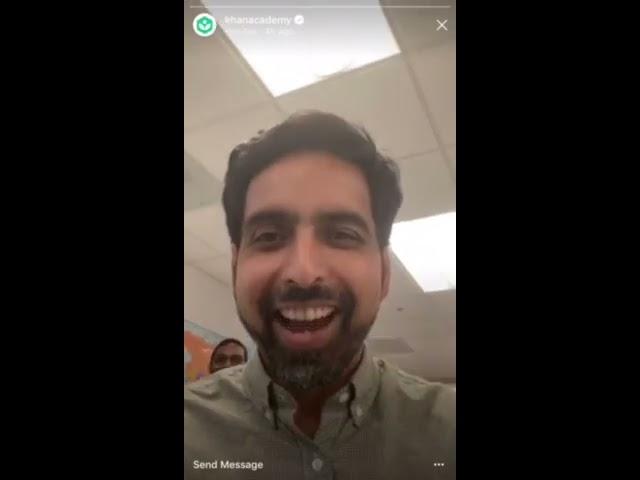 Sal Khan live from Khan Academy international advocates convention