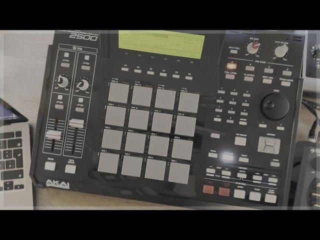 Beatmaking with the Akai MPC2500