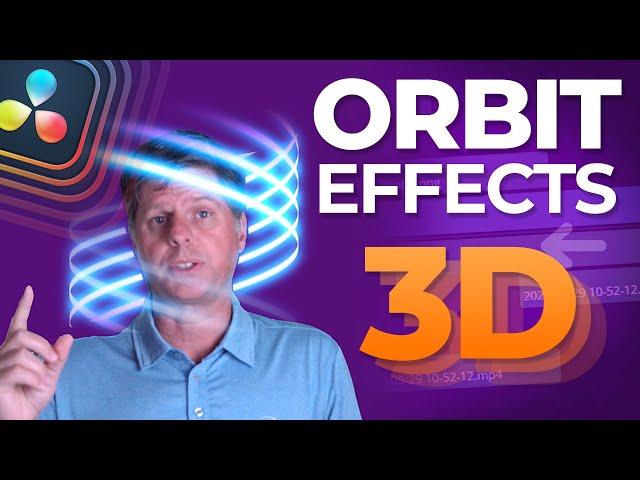 Mind-Blowing 3D ORBIT Animations / Davinci Resolve / Fusion