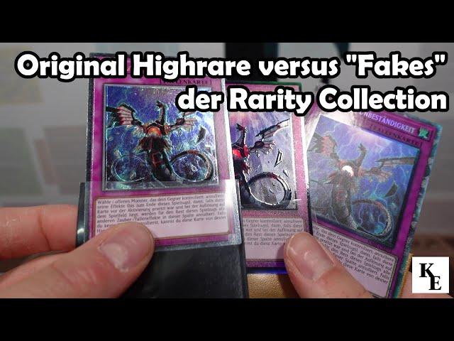 Original Starlight/Ultimate Rare versus Reprint aus RC01/RC02 - der Vergleich