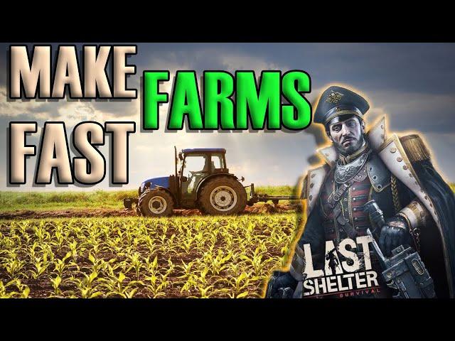 Build Usable Farms Fast - Building Guide Last Shelter